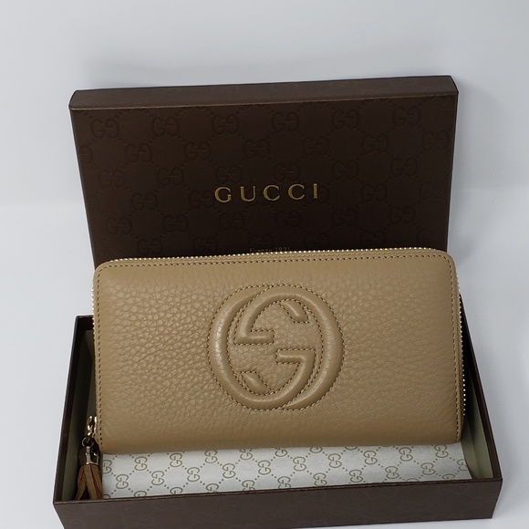 100% Auth Brand New w/Tag Gucci GG Soho Wallet - Picture 2 of 8